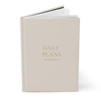 Daily Plans – Minimalist Spiral Notebook