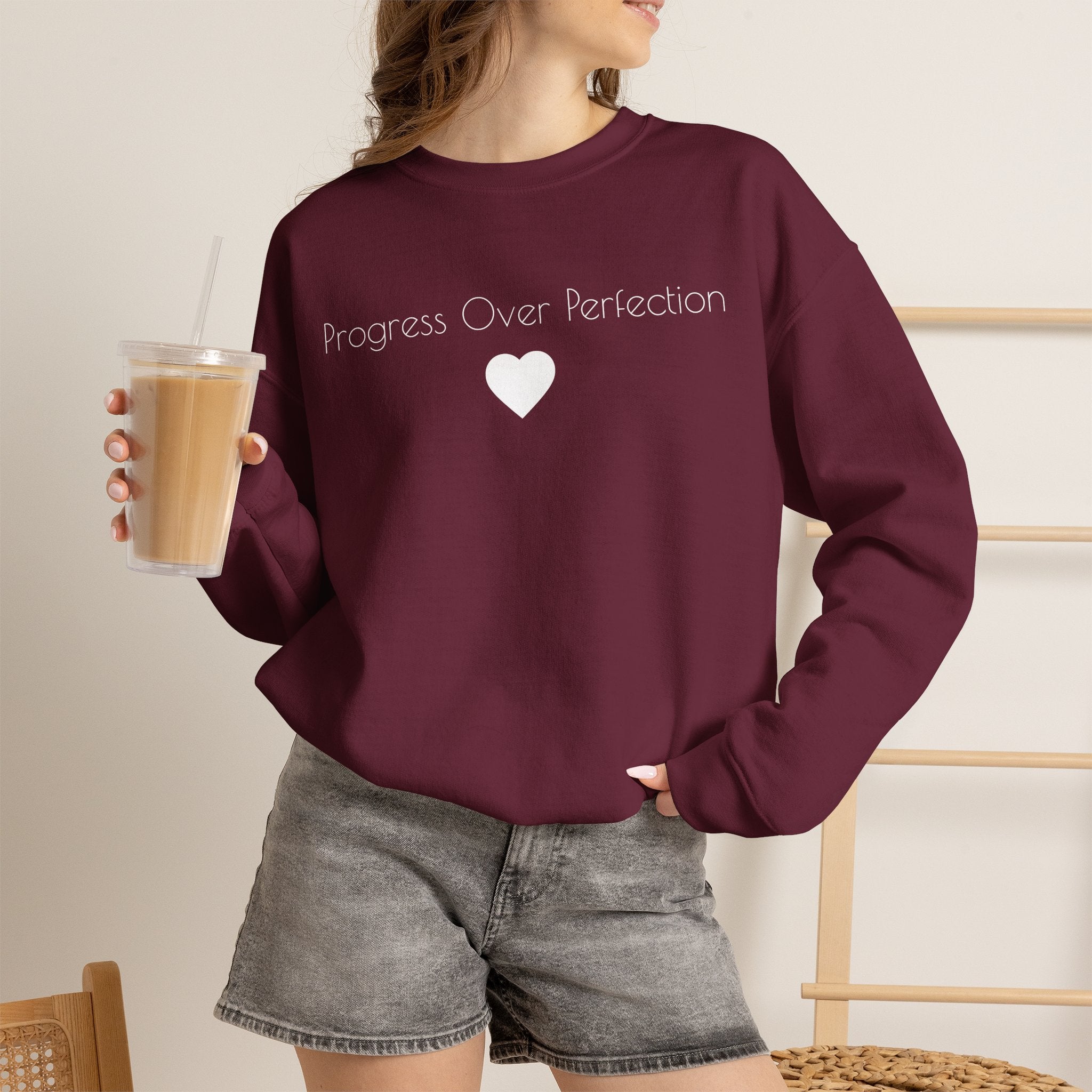 Progress Over Perfection Sweatshirt