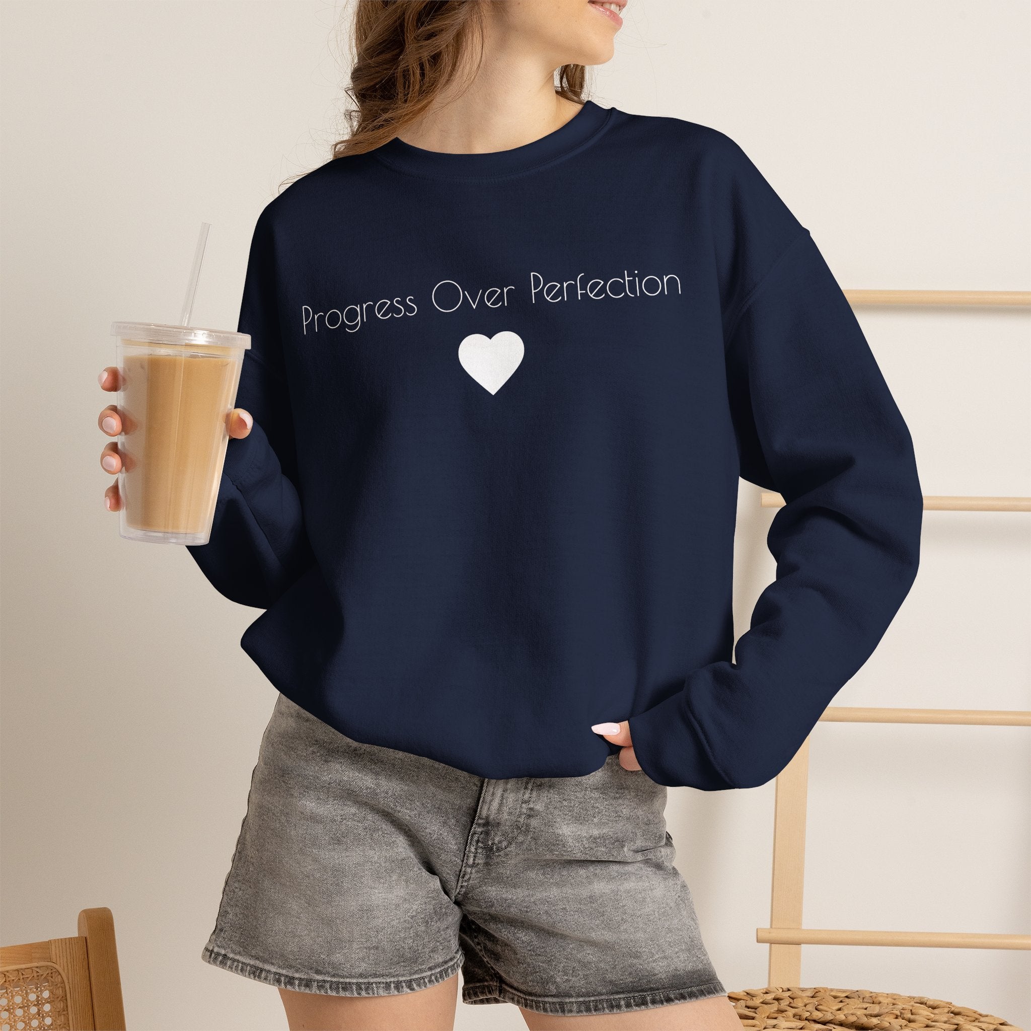 Progress Over Perfection Sweatshirt