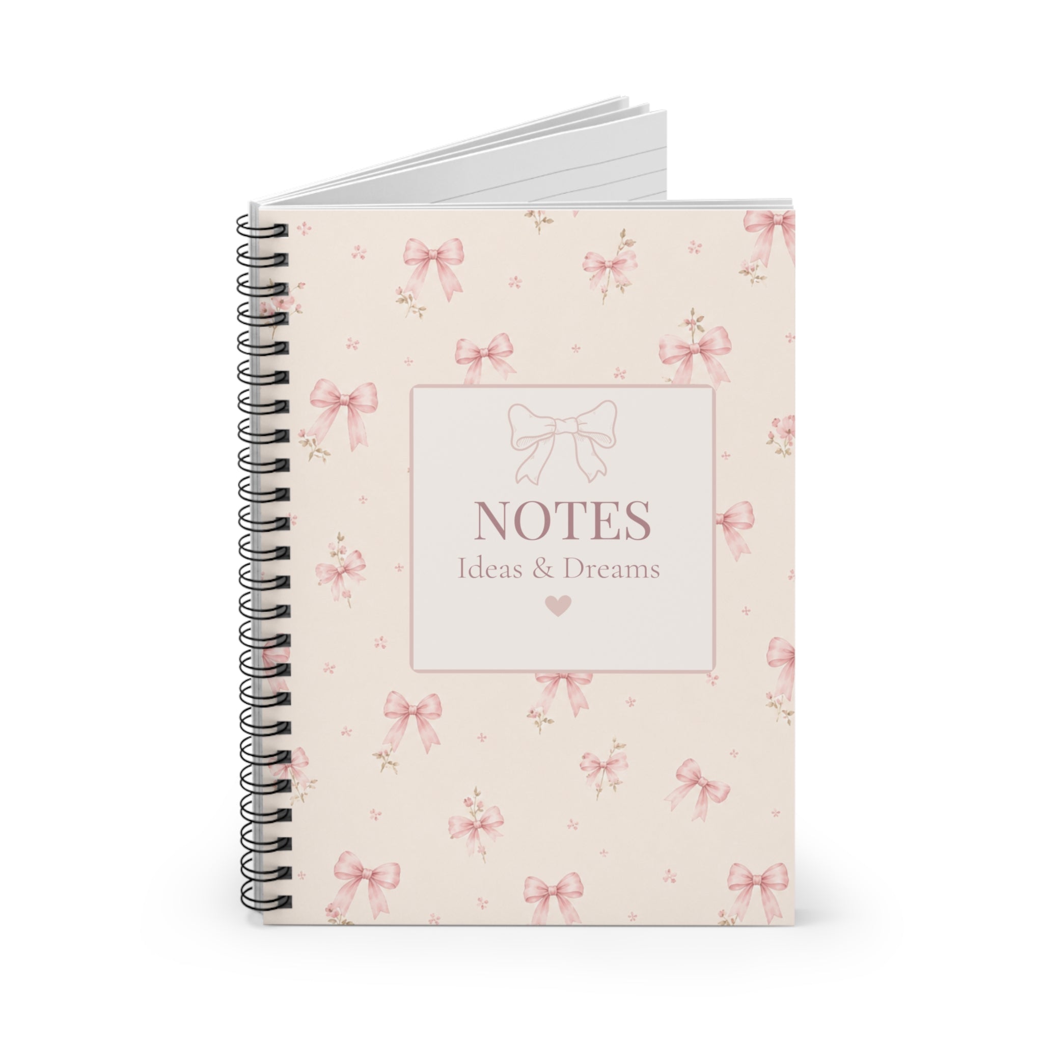 Little Notes & Pretty Things – Coquette Spiral Notebook