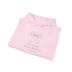 Minimal Bow Hoodie