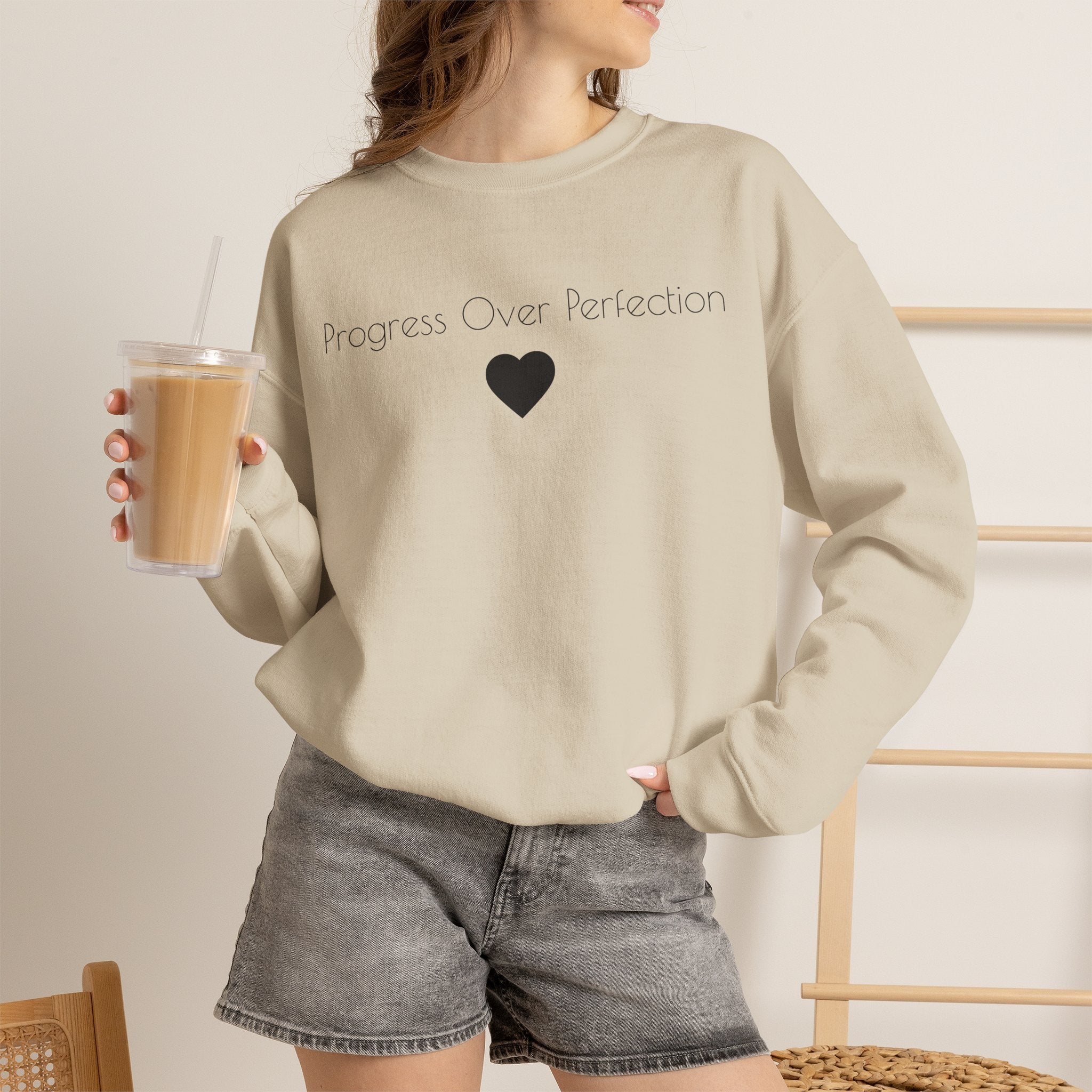 Progress Over Perfection Sweatshirt