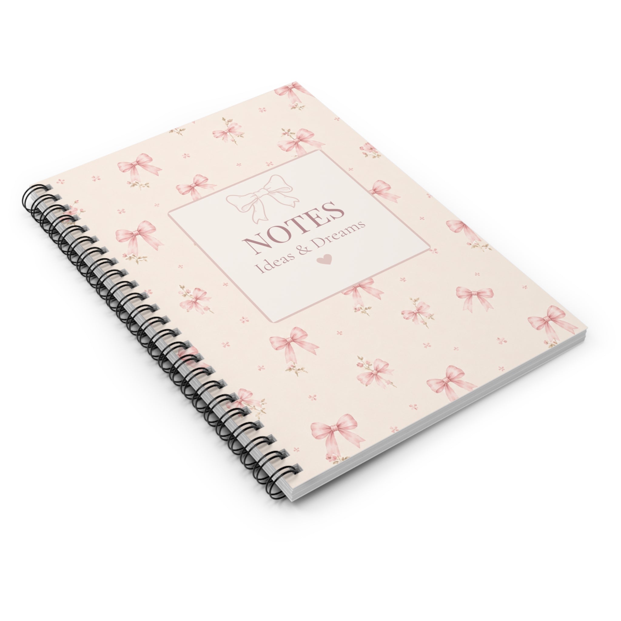 Little Notes & Pretty Things – Coquette Spiral Notebook