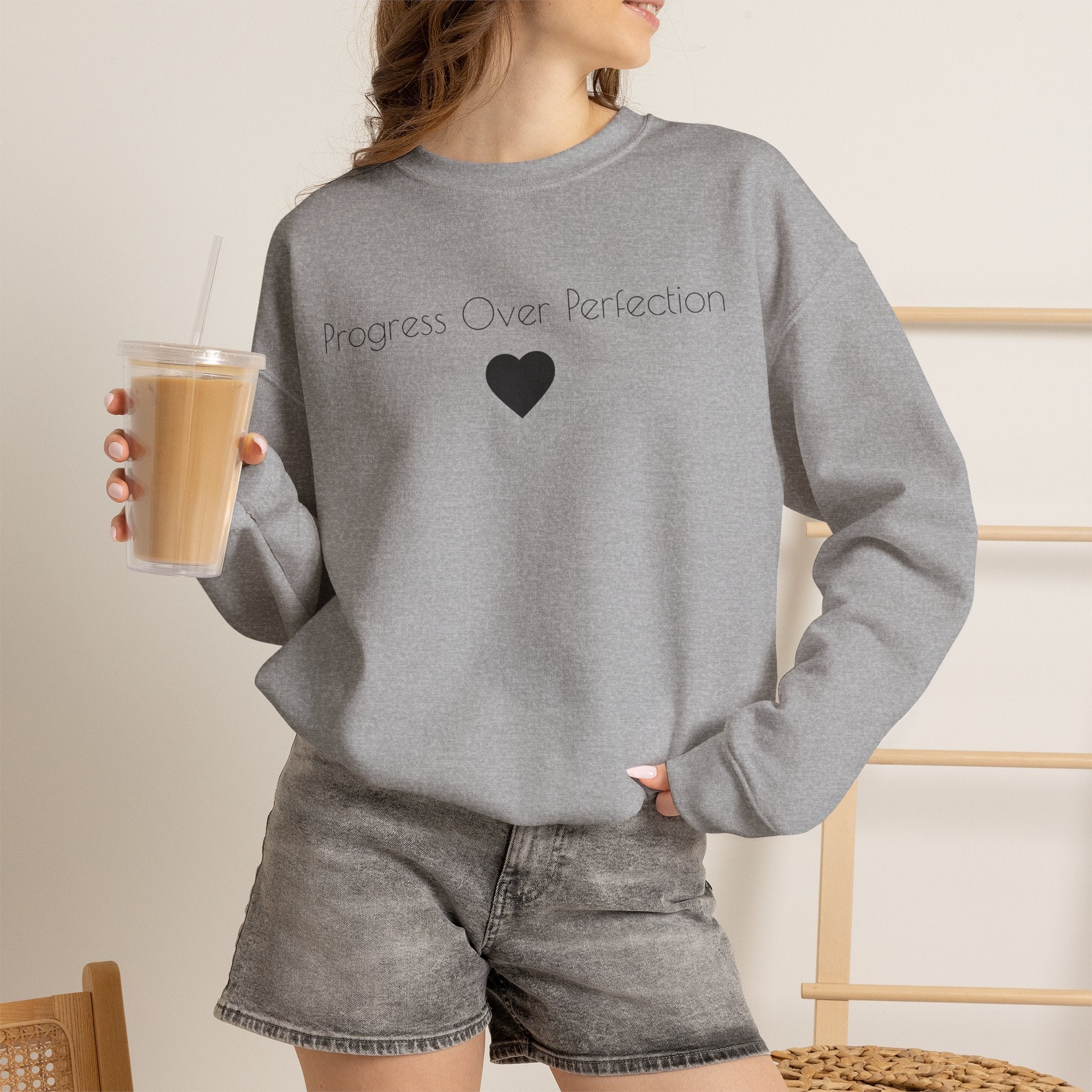 Progress Over Perfection Sweatshirt