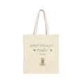 Cotton Canvas Tote Bag