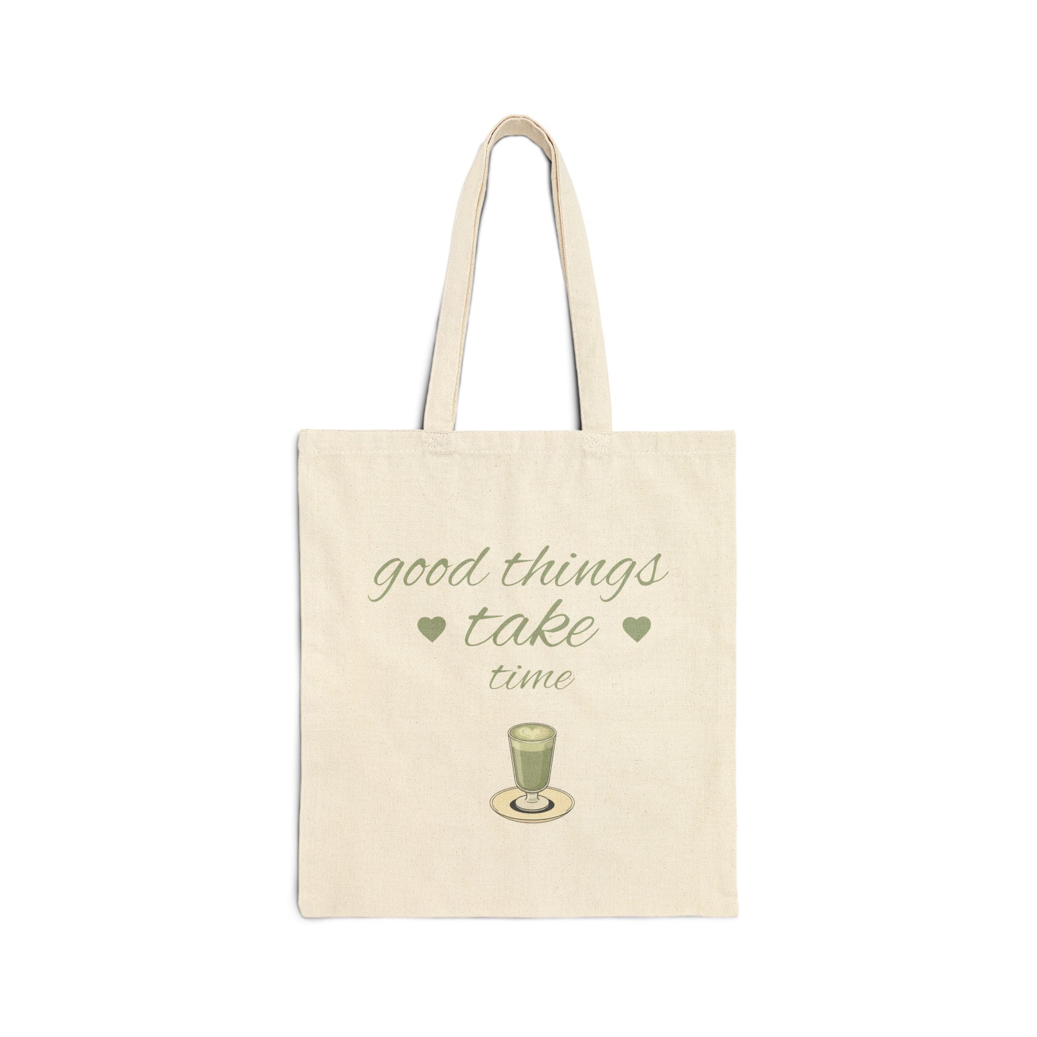 Cotton Canvas Tote Bag