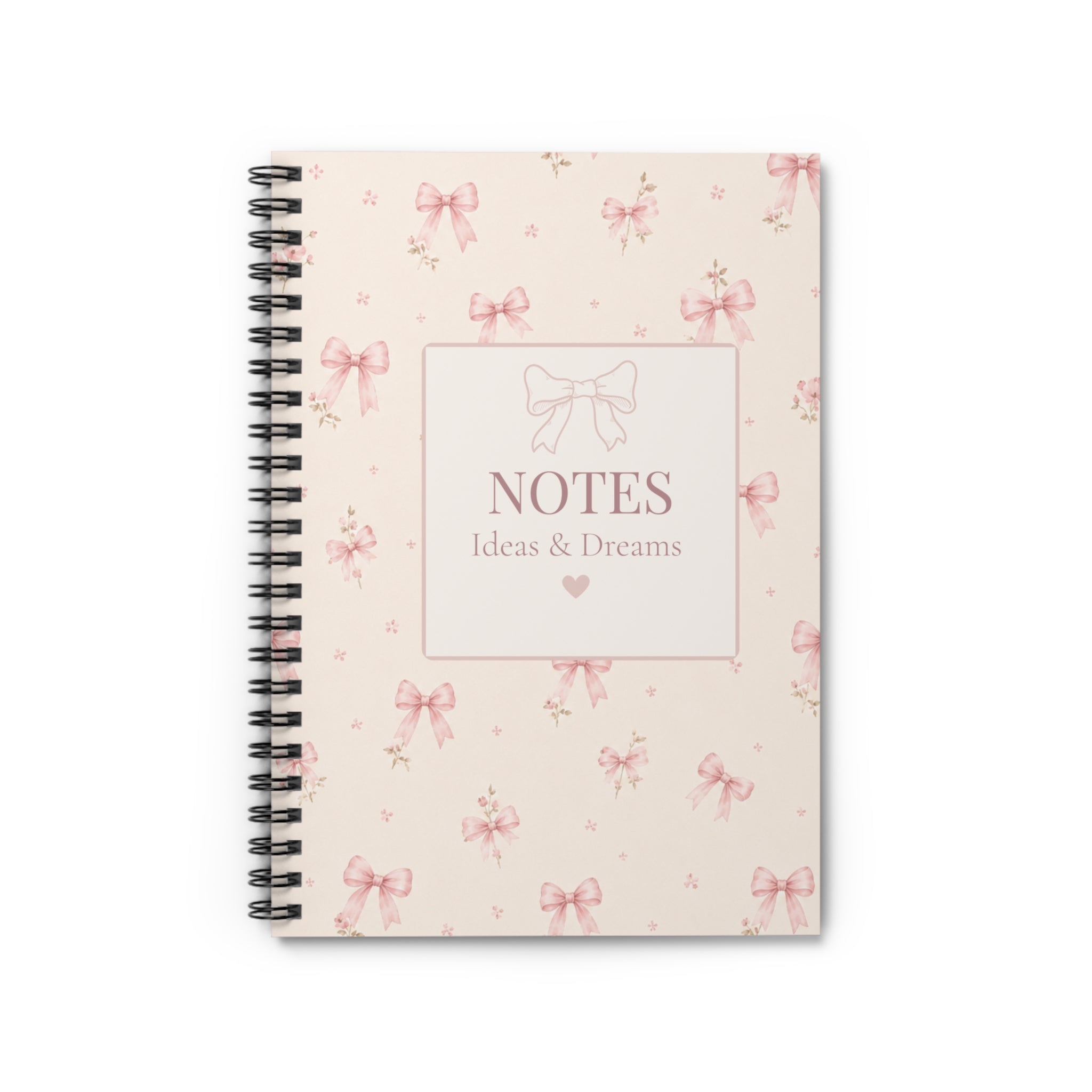 Little Notes & Pretty Things – Coquette Spiral Notebook