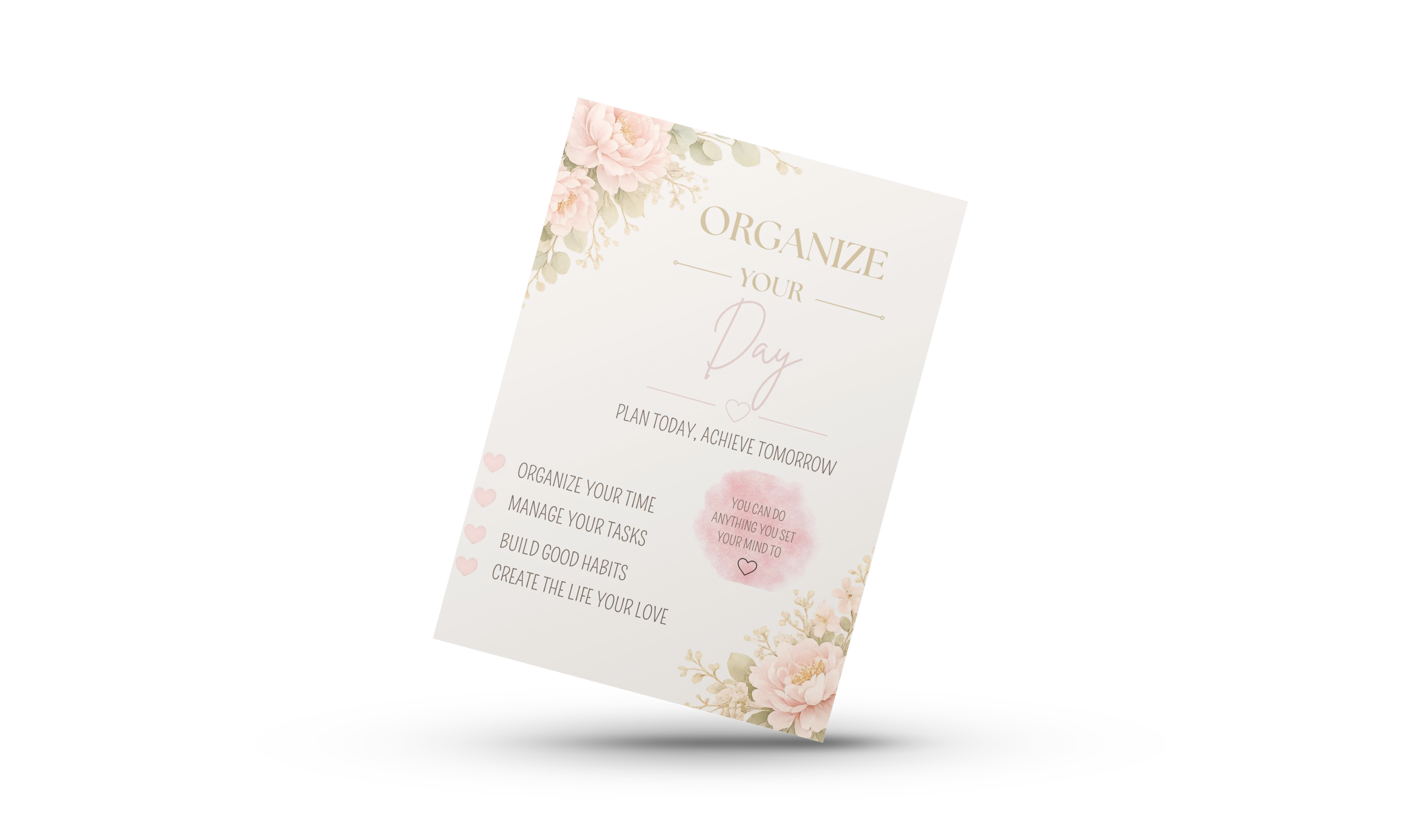 ✨Organize Your Day – Get More Done Every Day