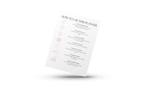 ✨ Financial Freedom Planner ✨